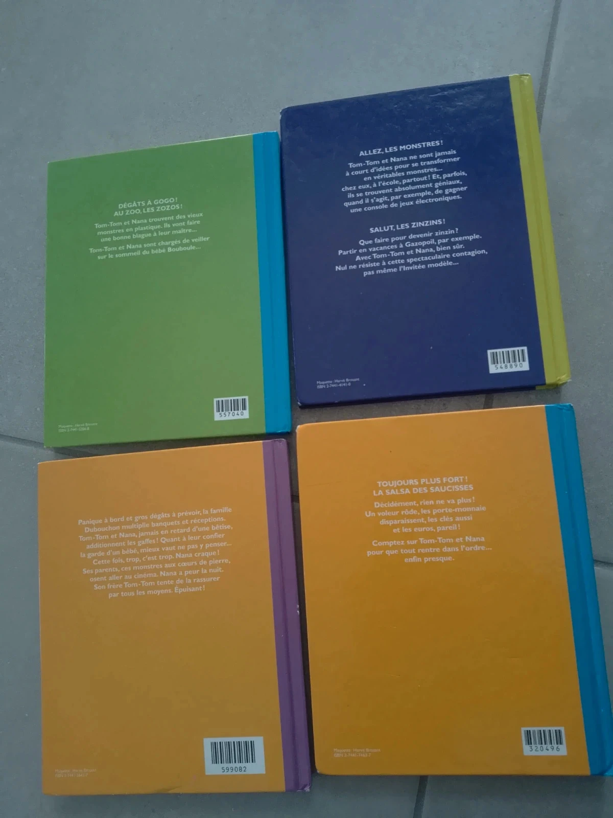 Set van 4 gecompileerde bd TomTom en nana – photo 2
